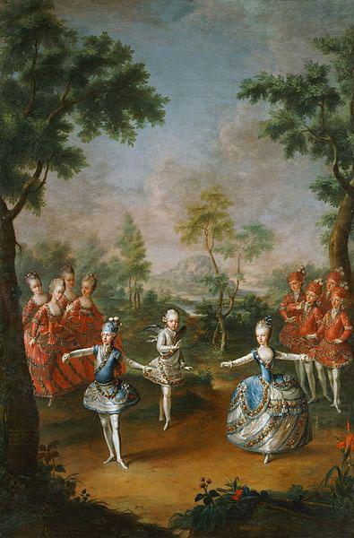 Johann Georg Weikert Fete Organized to Celebrate the Marriage of the Emperor Joseph II china oil painting image